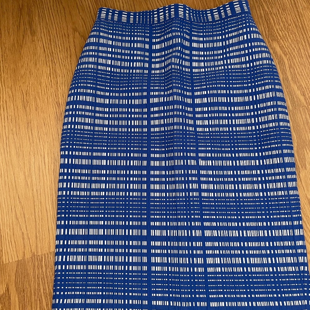 Banana Republic Blue Pencil Skirt